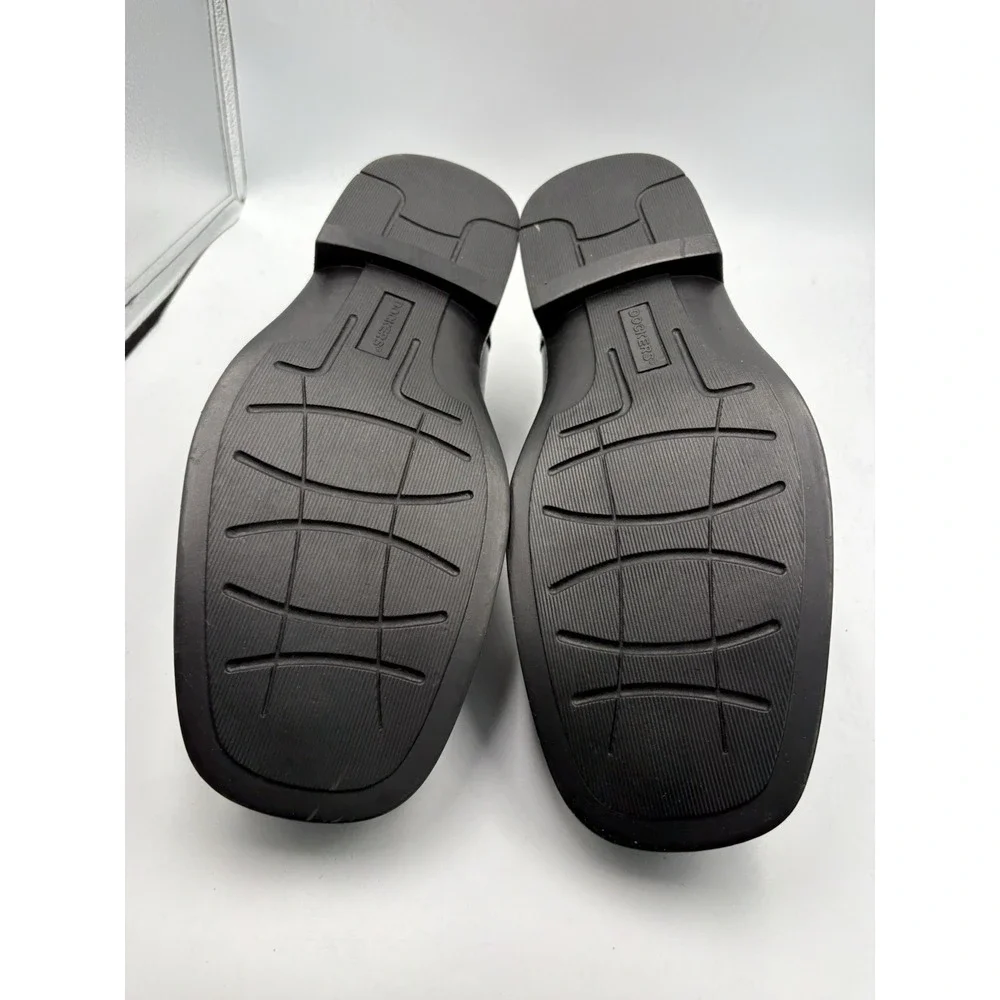 Dockers black leather